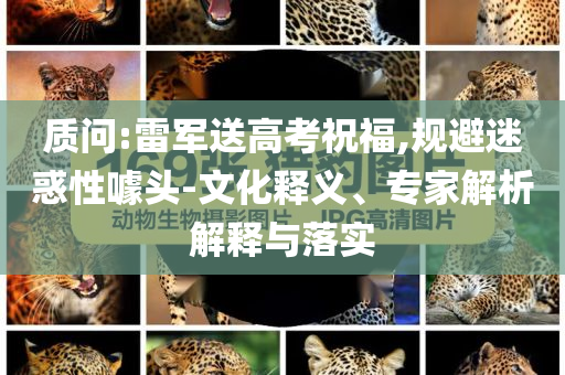 質(zhì)問:雷軍送高考祝福,規(guī)避迷惑性噱頭-文化釋義、專家解析解釋與落實(shí)