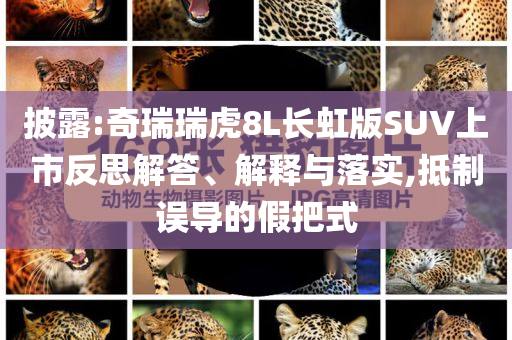 披露:奇瑞瑞虎8L長(zhǎng)虹版SUV上市反思解答、解釋與落實(shí),抵制誤導(dǎo)的假把式