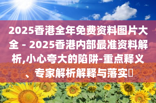 2025香港全年免費(fèi)資料圖片大全 - 2025香港內(nèi)部最準(zhǔn)資料解析,小心夸大的陷阱-重點(diǎn)釋義、專家解析解釋與落實(shí)?