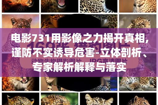 電影731用影像之力揭開(kāi)真相,謹(jǐn)防不實(shí)誘導(dǎo)危害-立體剖析、專家解析解釋與落實(shí)