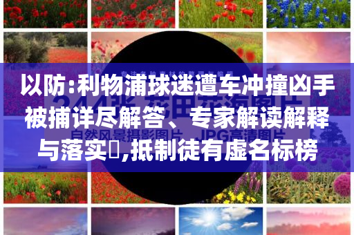 以防:利物浦球迷遭車沖撞兇手被捕詳盡解答、專家解讀解釋與落實?,抵制徒有虛名標(biāo)榜