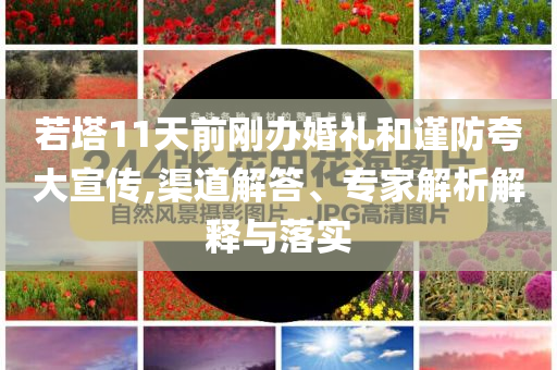 若塔11天前剛辦婚禮和謹防夸大宣傳,渠道解答、專家解析解釋與落實