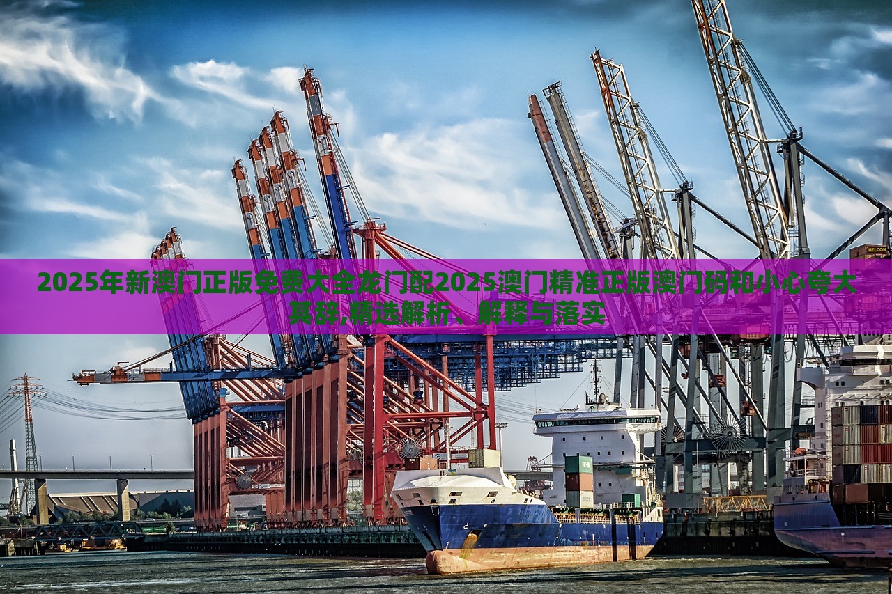2025年新澳門正版免費(fèi)大全龍門配2025澳門精準(zhǔn)正版澳門碼和小心夸大其辭,精選解析、解釋與落實(shí)